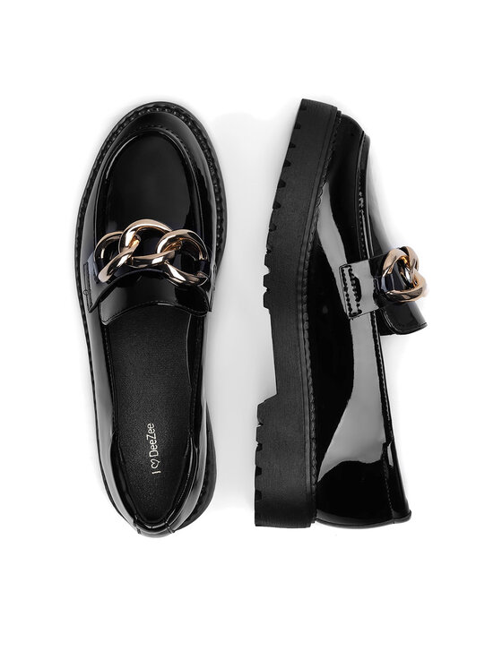 DeeZee DeeZee Loafers WS5621-18 Čierna