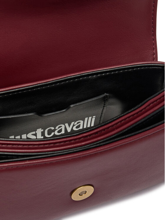 Just Cavalli Just Cavalli Geantă Iconic Snakes 81RA4BA7 ZSA89 Roșu închis