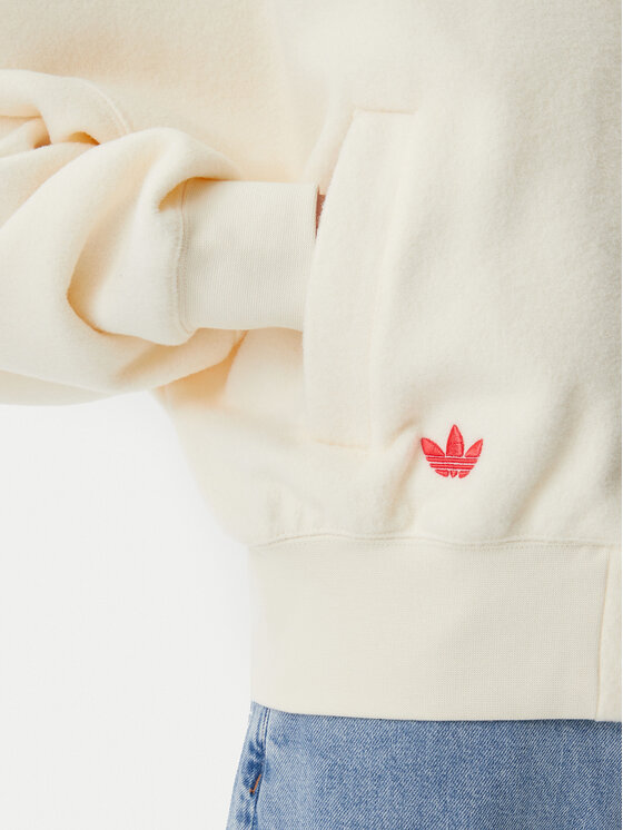 adidas adidas Majica dugih rukava Neuclassics JI8523 Bež Loose Fit