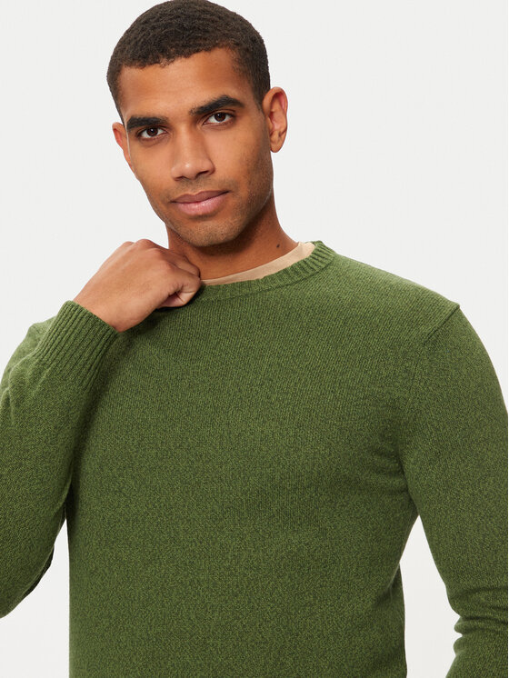 United Colors Of Benetton United Colors Of Benetton Maglione 1235U1N67 Verde Regular Fit