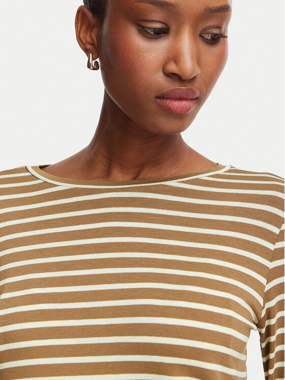 Marella Marella Bluzka Mora 2625976021 Beżowy Regular Fit