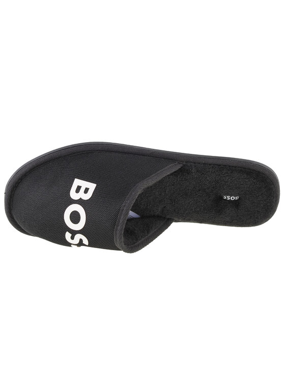BOSS Boss Kapcie BOSS Logo Slippers Czarny