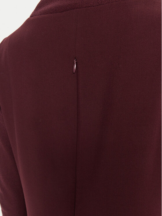 Tatuum Tatuum Strickkleid Sagamia T2321.196B Dunkelrot Regular Fit