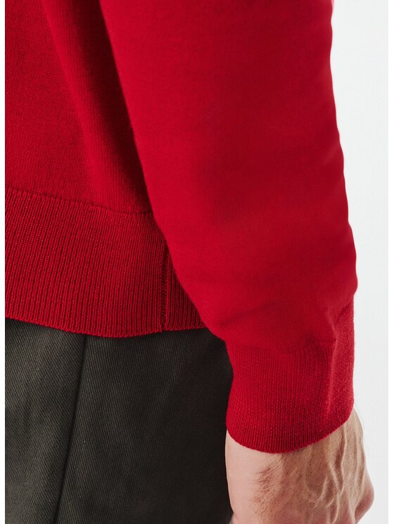 Pako Lorente Pako Lorente Sweter P24WF-2X-013 Czerwony Classic Fit