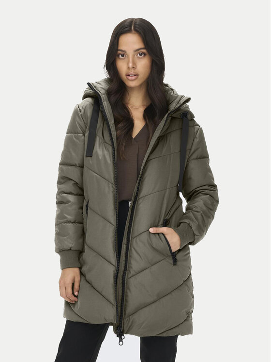 JDY JDY Зимно яке Skylar 15207784 Сив Regular Fit