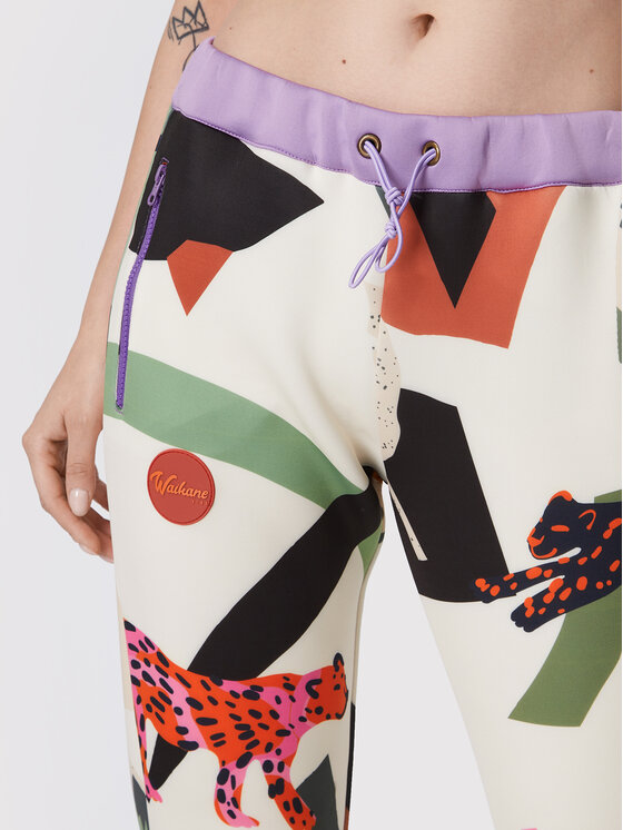 Waikane Vibe Waikane Vibe Pantaloni trening Leo Colorat Regular Fit