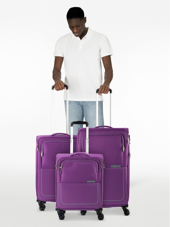 American Tourister American Tourister Komplet walizek 330671 Fioletowy