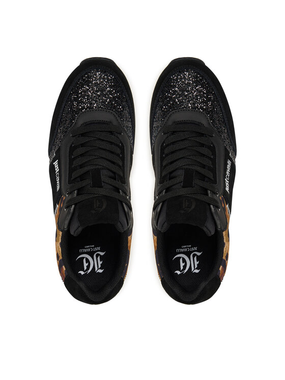 Just Cavalli Just Cavalli Sneakersy 79RA3SR2 ZSD71 Černá