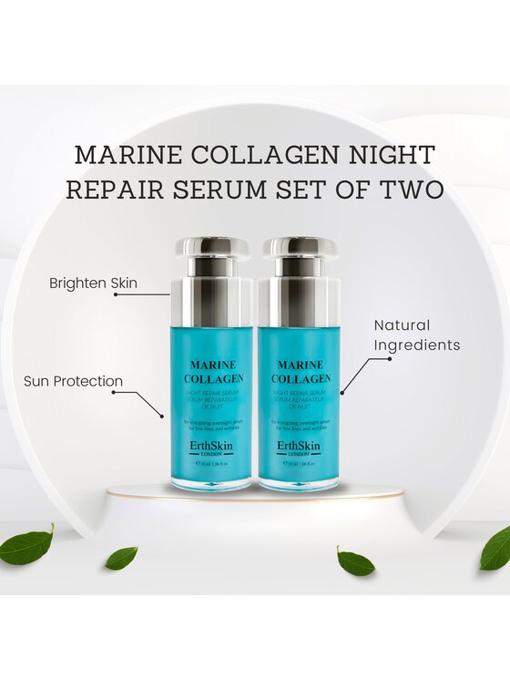 Erthskin London Erthskin London Marine Repair Kolagen Zestaw Serum