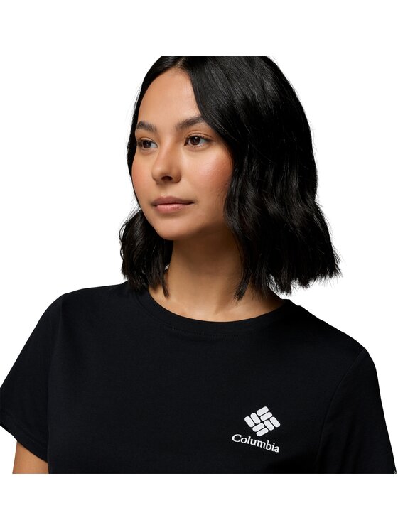 Columbia Columbia T-Shirt 212002 Czarny Regular Fit