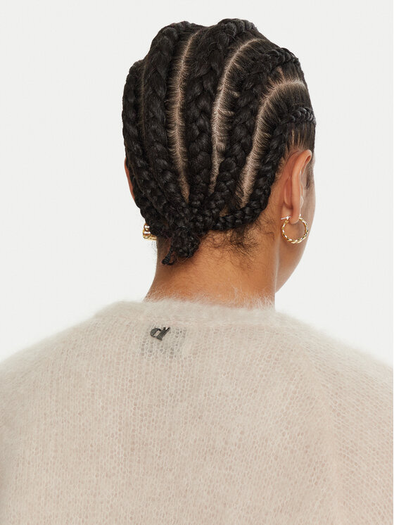 Dixie Dixie Kardigan M277K004A Écru Relaxed Fit