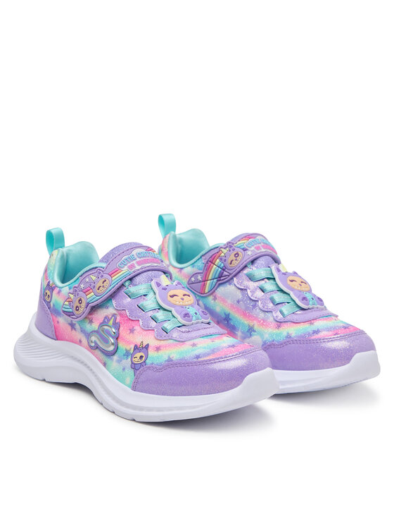 Skechers Skechers Sneakers Jumpsters - Cutie Critters 302363L/LVMT Viola