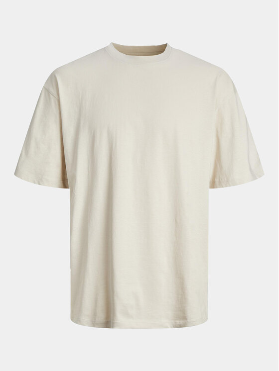 Jack&Jones Jack&Jones Tričko Bradley 12249319 Béžová Regular Fit