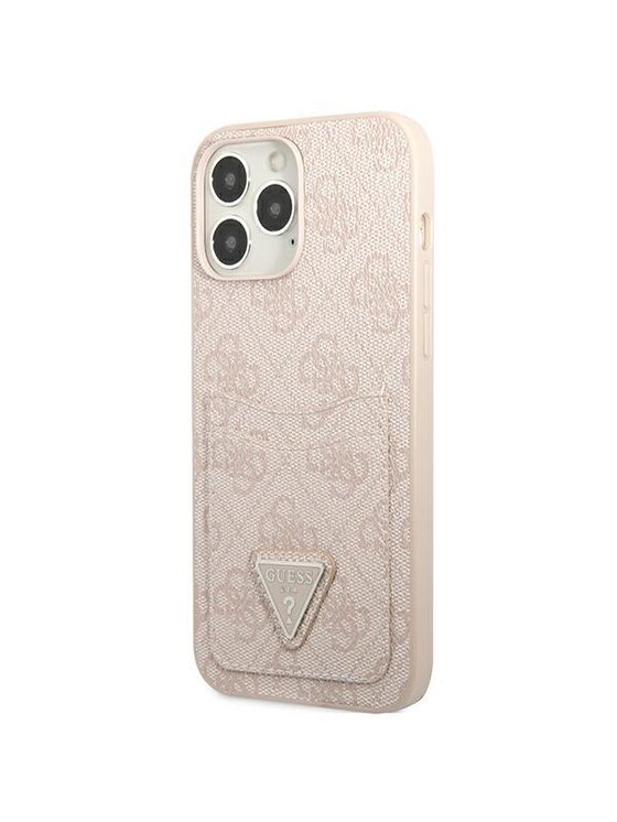 Guess Guess Etui na telefon iPhone 13 Pro Max Różowy