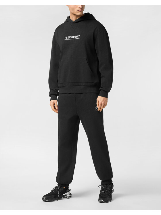 Plein Sport Plein Sport Mikina 24425 Černá Regular Fit
