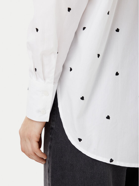 JDY JDY Πουκάμισο Nelly 15330490 Λευκό Loose Fit