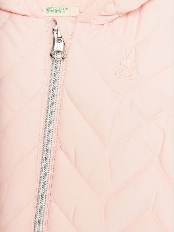 United Colors Of Benetton United Colors Of Benetton Winterjacke 2WU0AN00S Rosa Regular Fit