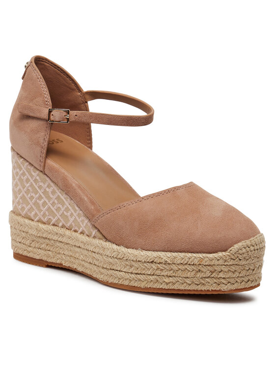 BOSS BOSS Espadrile Madeira Wedge Sdcveb 50516717 Smeđa