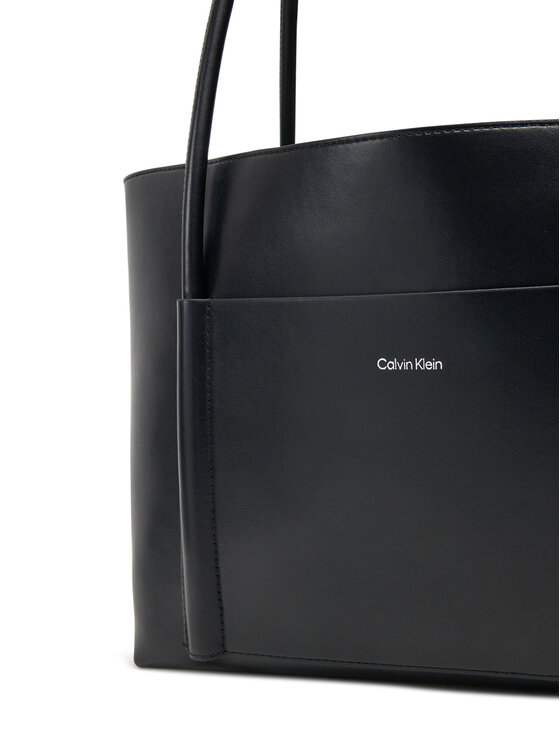 Calvin Klein Calvin Klein Τσάντα Ck Linn Medium Shopper K60K613110 Μαύρο