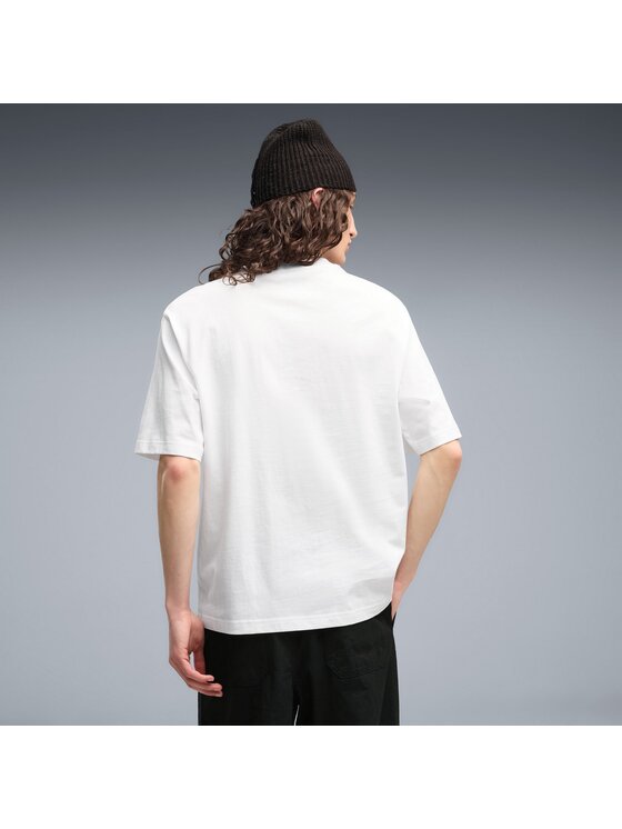 Puma Puma T-Shirt 637909 Biały Regular Fit