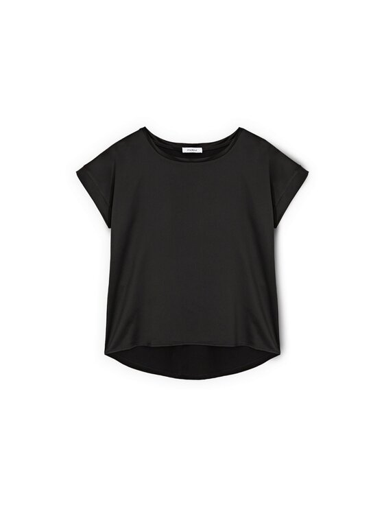 Motivi Motivi T-shirt G063W203581N033 Nero Boxy Fit
