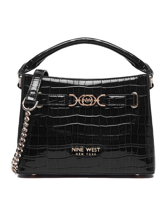 Nine West Nine West Ročna torba EO-CITY GRACE-LDA9420 CROCO Črna