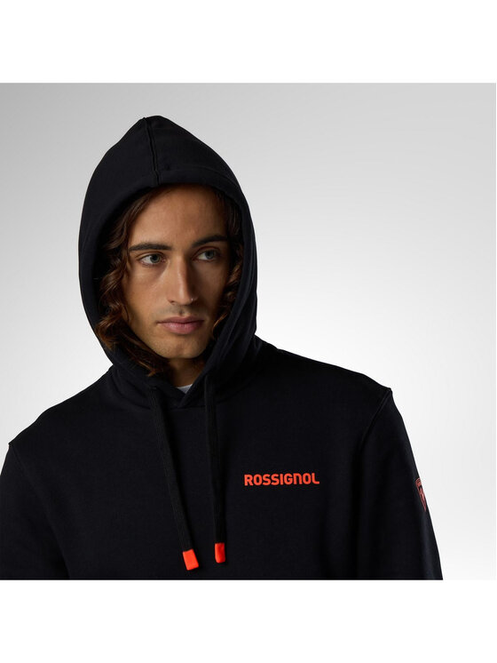 Rossignol Rossignol Bluza M Hero Hoodie Czarny Regular Fit