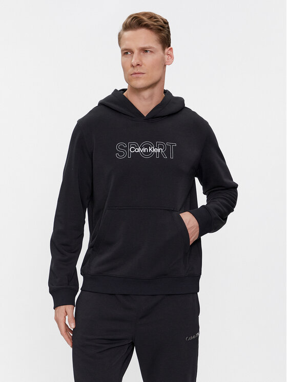 Calvin Klein Performance Calvin Klein Performance Felpa Graphic 00GMS4W339 Nero Regular Fit