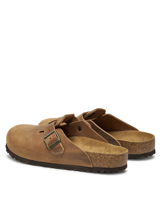 Birkenstock Birkenstock Klapki Boston Leoi 1028179 Brązowy