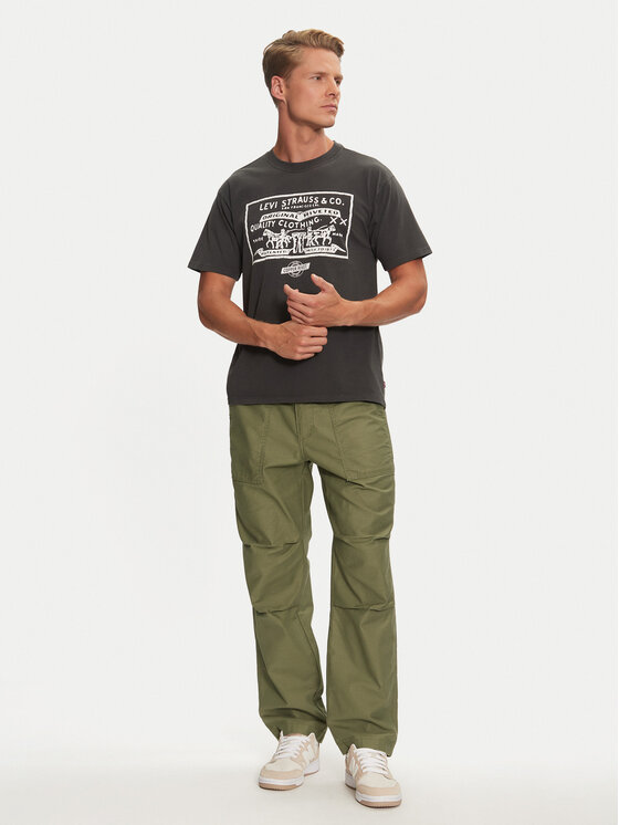 Levi's® Levi's® Auduma bikses A9210-0004 Zaļš Loose Fit