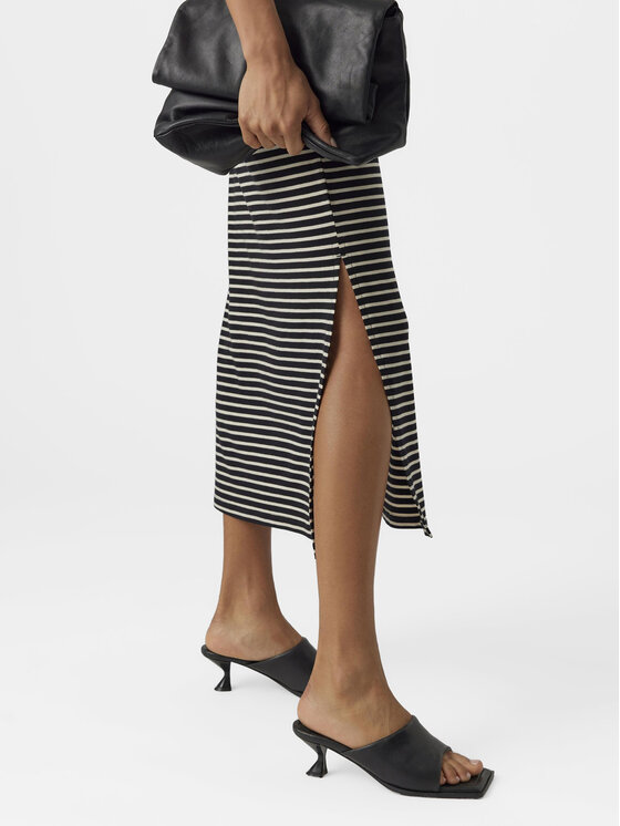 Vero Moda Vero Moda Sukienka letnia Fiona 10290338 Czarny Loose Fit