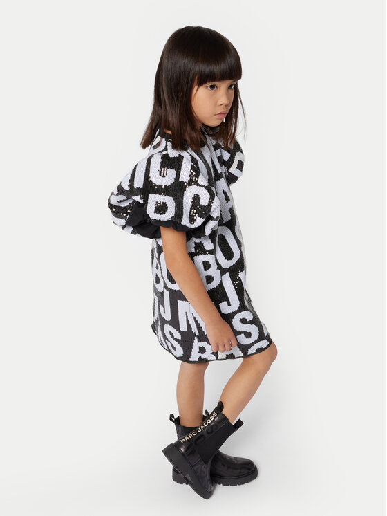 Marc Jacobs Marc Jacobs Ежедневна рокля W60241 M Черен Regular Fit
