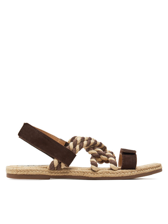 Manebi Espadrile Sandals P 7.8 Y0 Smeđa