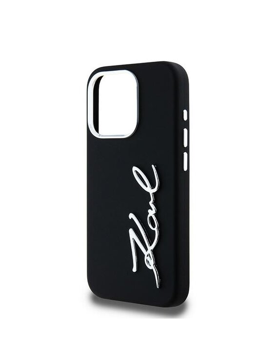KARL LAGERFELD KARL LAGERFELD Etui na telefon iPhone 15 Pro Max Czarny
