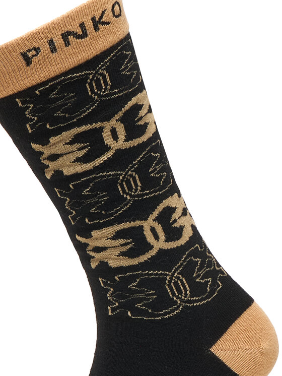 PINKO PINKO Hohe Damensocken Monaco 106054 A2ZG Schwarz