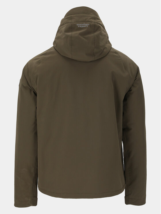 Weather Report Weather Report Giacca di transizione Brennon WR233576 Verde Regular Fit