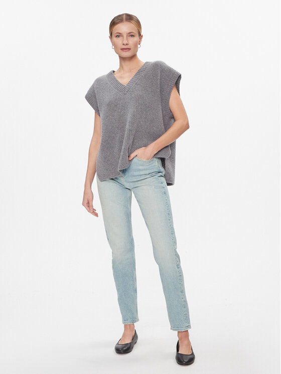Calvin Klein Jeans Calvin Klein Jeans Jeans hlače Authentic Slim Straight J20J222864 Modra Slim Fit