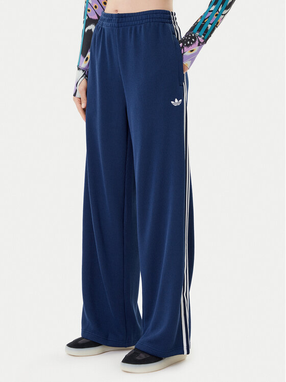 adidas Spodnie dresowe adicolor Firebird JV7524 Granatowy Regular Fit