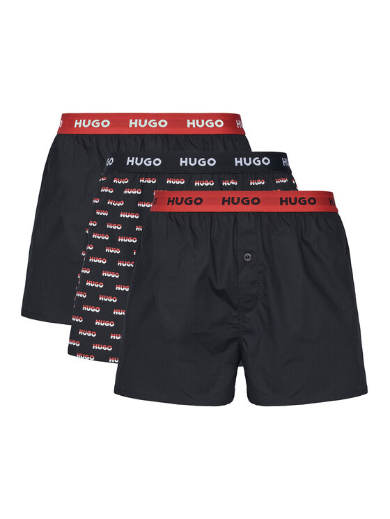 HUGO HUGO Комплект 3 чифта боксерки 50532565 Черен