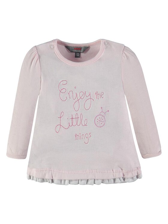 Kanz Kanz Bluzka 1832053-2093 Różowy Basic Fit