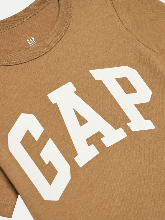 Gap Gap T-krekls 885814-00 Bēšs Regular Fit