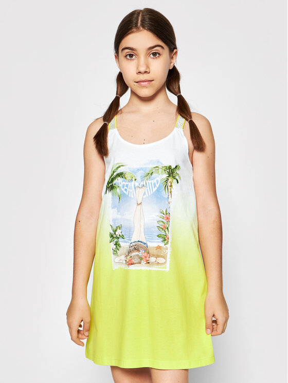 Vestito da giorno 6949 Giallo Regular Fit