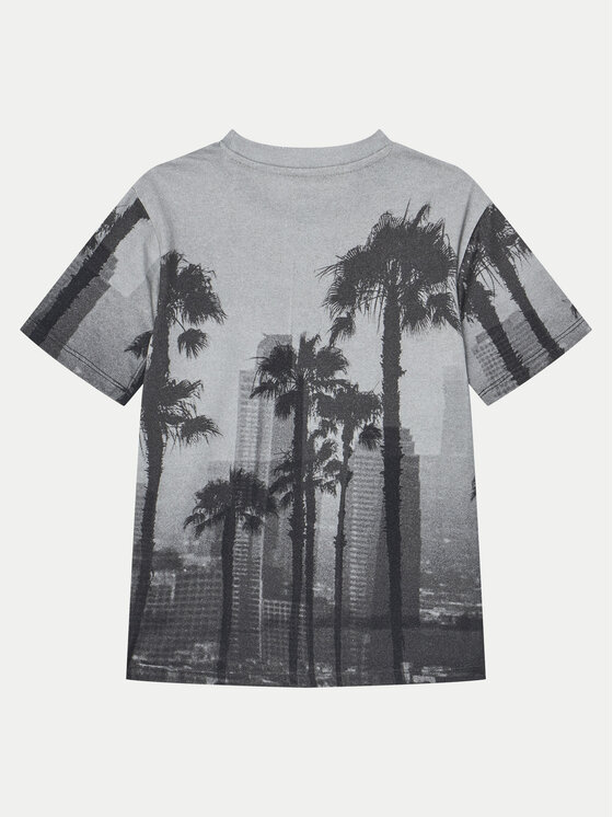 Guess Guess T-Shirt L5RI26 K8HM4 Szary Regular Fit