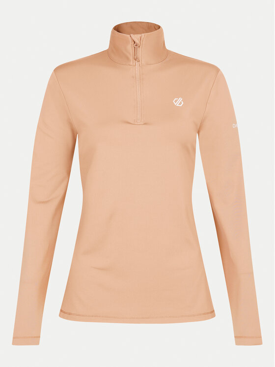 Dare2B Dare2B Tehnička majica dugih rukava Lowline II DWL452 Bež Slim Fit