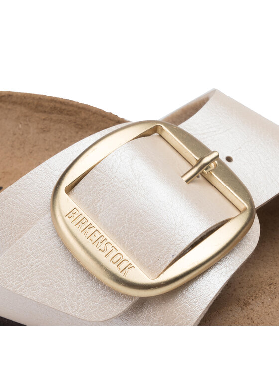 Birkenstock Birkenstock Klapki Madrid Big Buckle 1015279 Beżowy