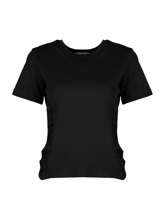 Silvian Heach Silvian Heach T-Shirt CVP23123TS Μαύρο Slim Fit