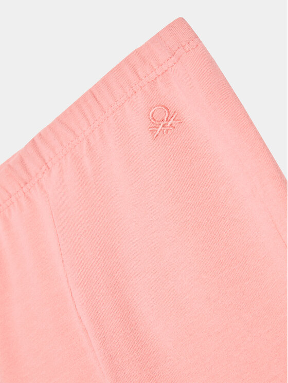 United Colors Of Benetton United Colors Of Benetton Leggings 3DKEGF028 Ružičasta Slim Fit
