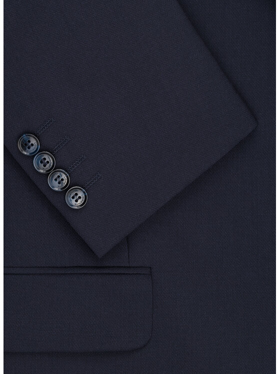 Pako Lorente Pako Lorente Marynarka P26WP-3G-015 Granatowy Slim Fit
