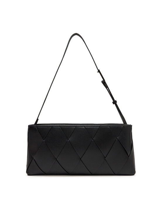 Calvin Klein Calvin Klein Ročna torba Ck Woven Elongated Shoulder Bag K60K612992 Črna