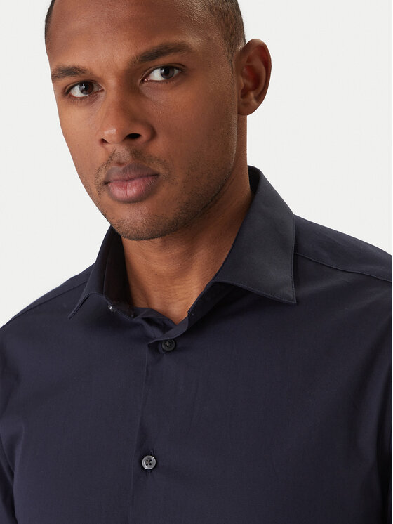 Calvin Klein Calvin Klein Риза Essential LV019EU001 Тъмносин Regular Fit